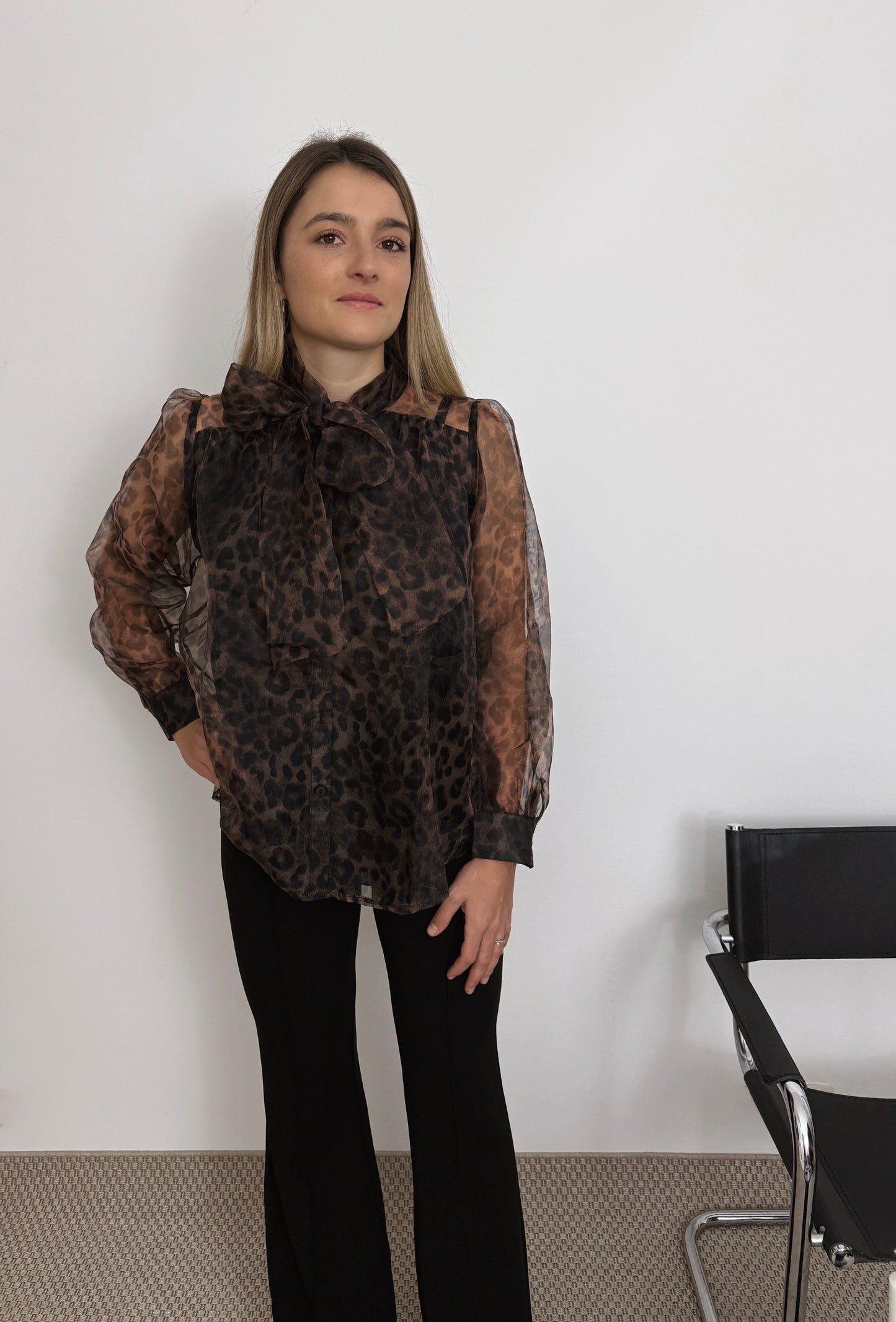 HELENE - CHEMISIER LEOPARD