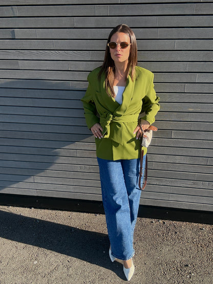 ALISON - JEAN WIDE LEG BLEU