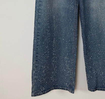 Zoom détails jean Léonie 