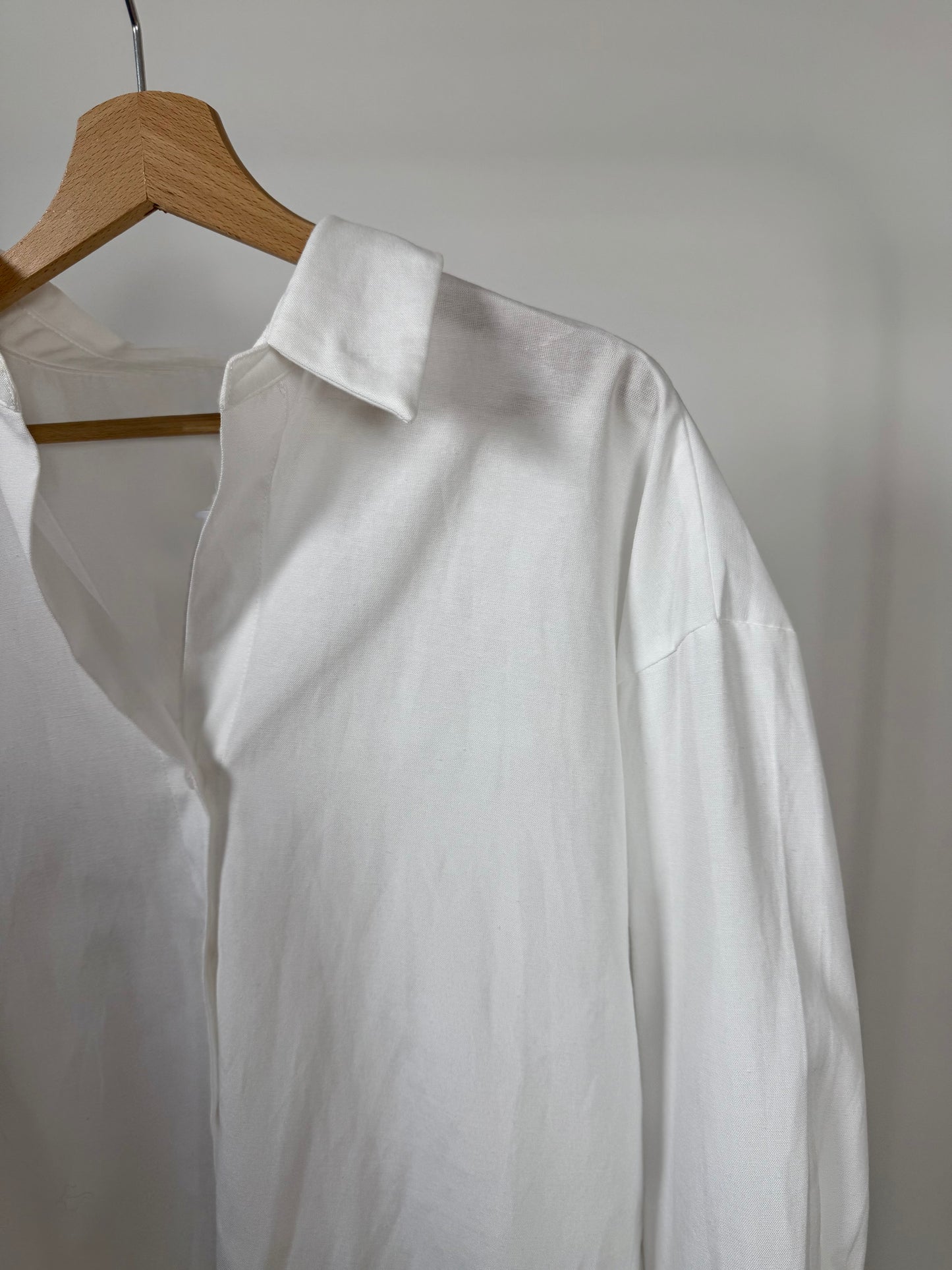 NOA BLANC - CHEMISE COUPE DROITE