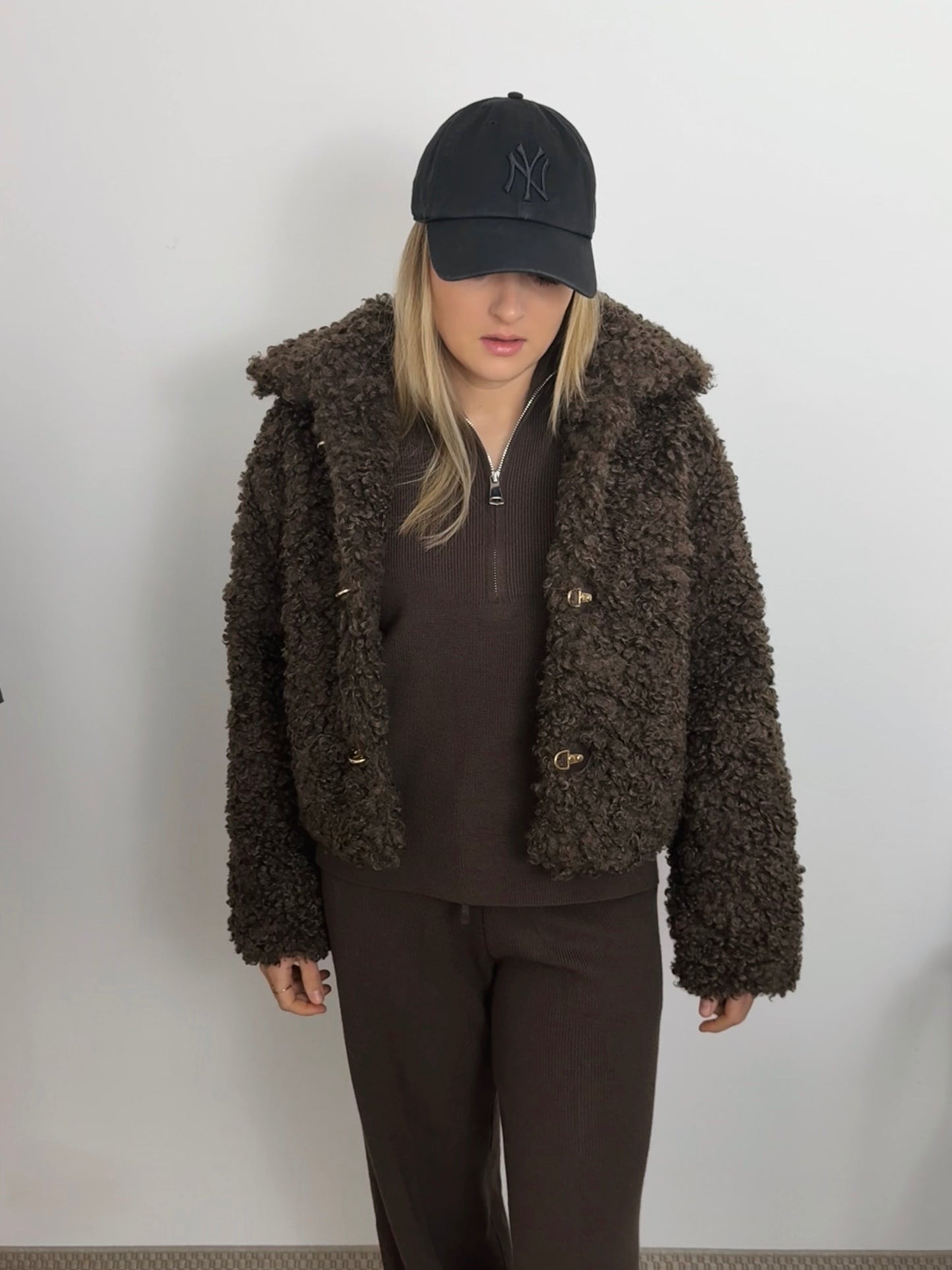 ARIANE - ENSEMBLE LOUNGEWEAR CHOCO