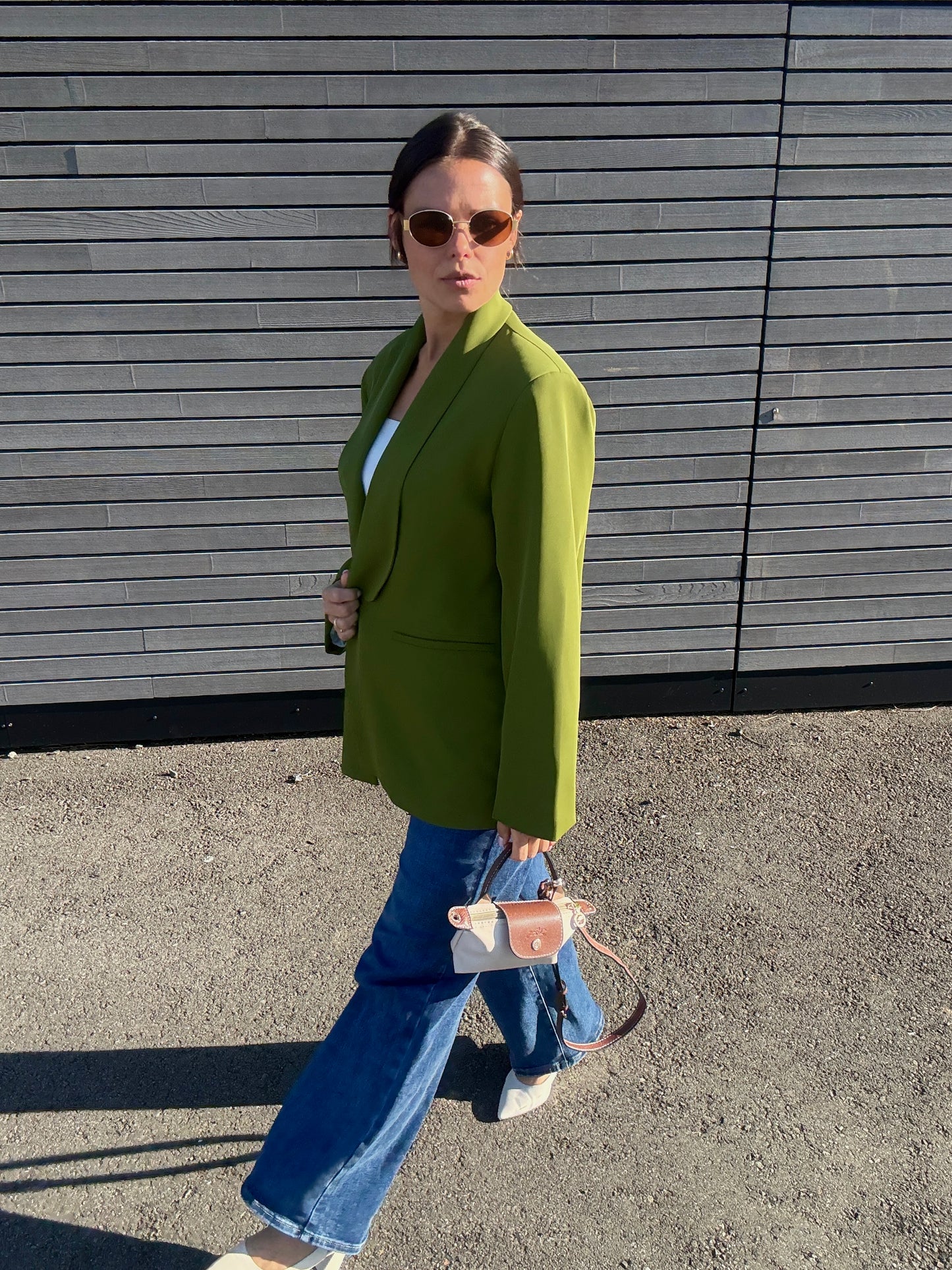 ALISON - JEAN WIDE LEG BLEU