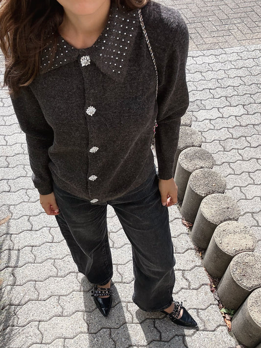 MAELLE  CHOCO - GILET