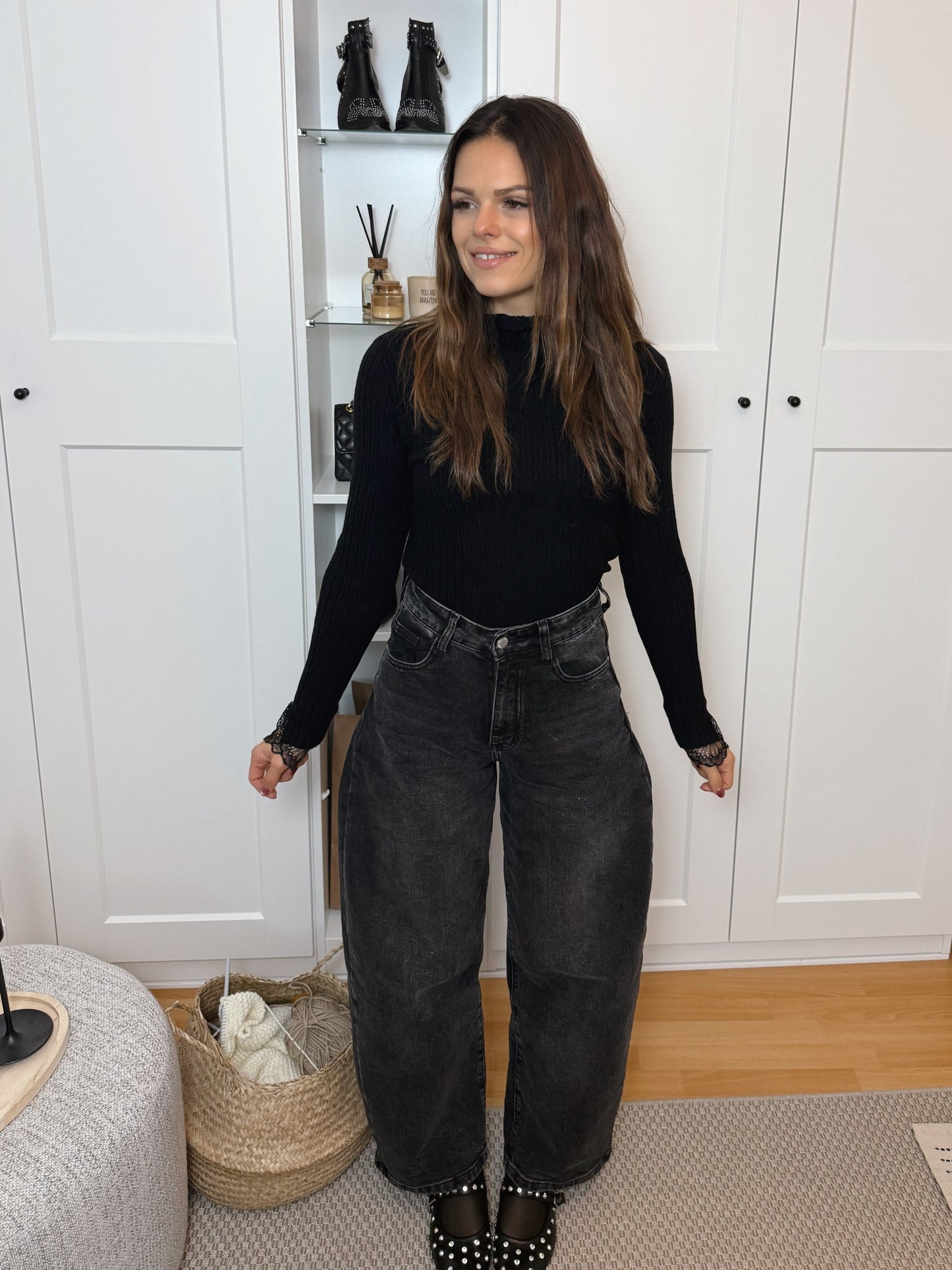 JULIETTE NOIR - PULL FIN