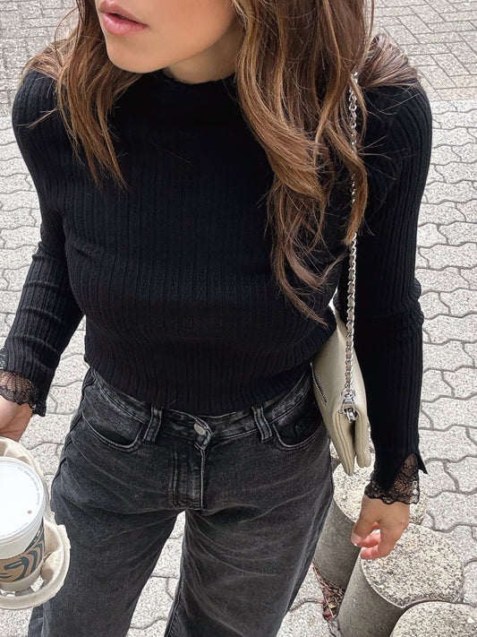 JULIETTE NOIR - PULL FIN