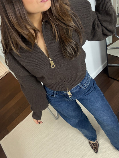 ALISON - JEAN WIDE LEG BLEU