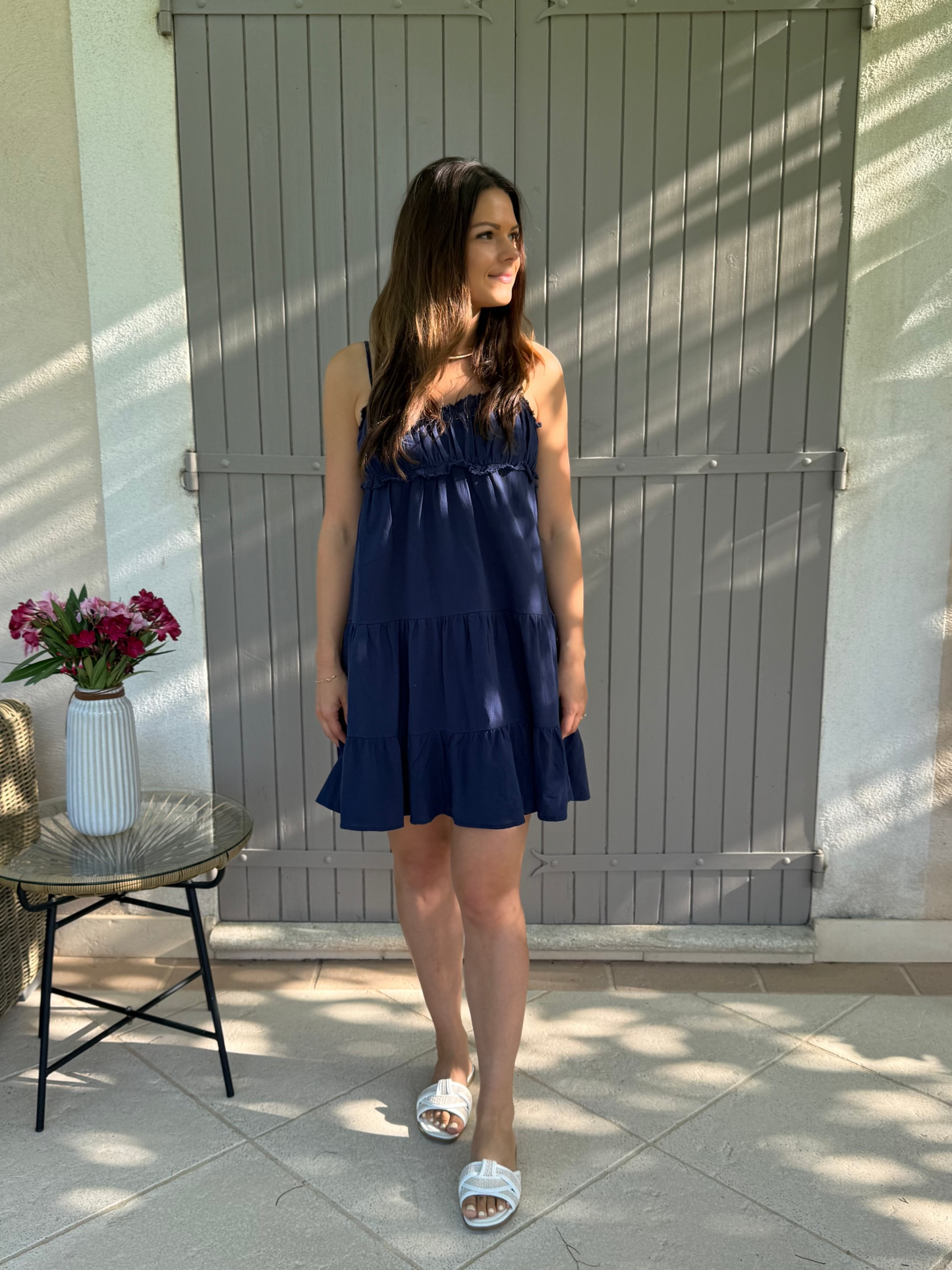 LUCIE BLEUE - ROBE FLUIDE